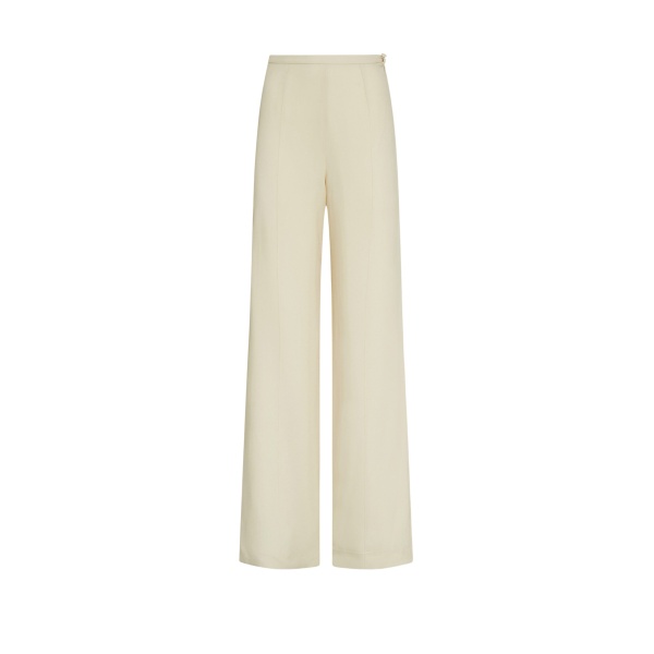 Ivory Feather Pant luxury Clothing from  Luxury Handbags Marketplace