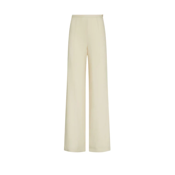 Ivory Feather Pant luxury Clothing from  Luxury Handbags Marketplace