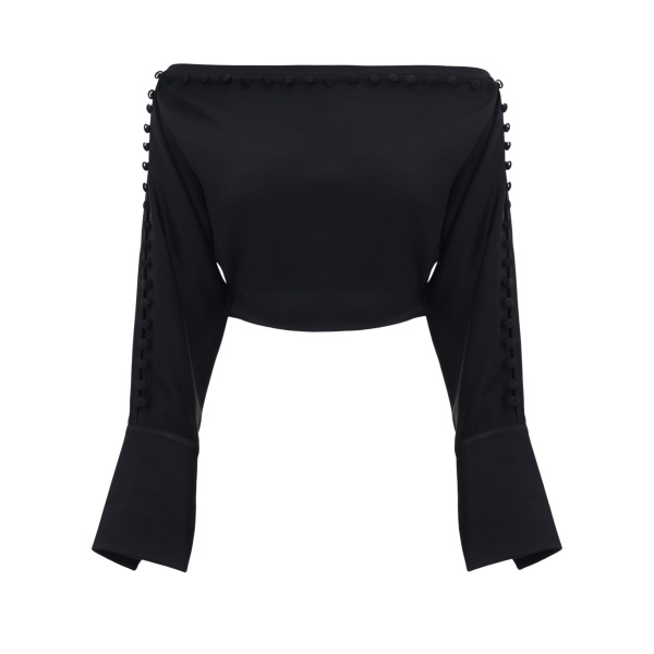 Black Feather Top luxury Clothing from  Luxury Handbags Marketplace