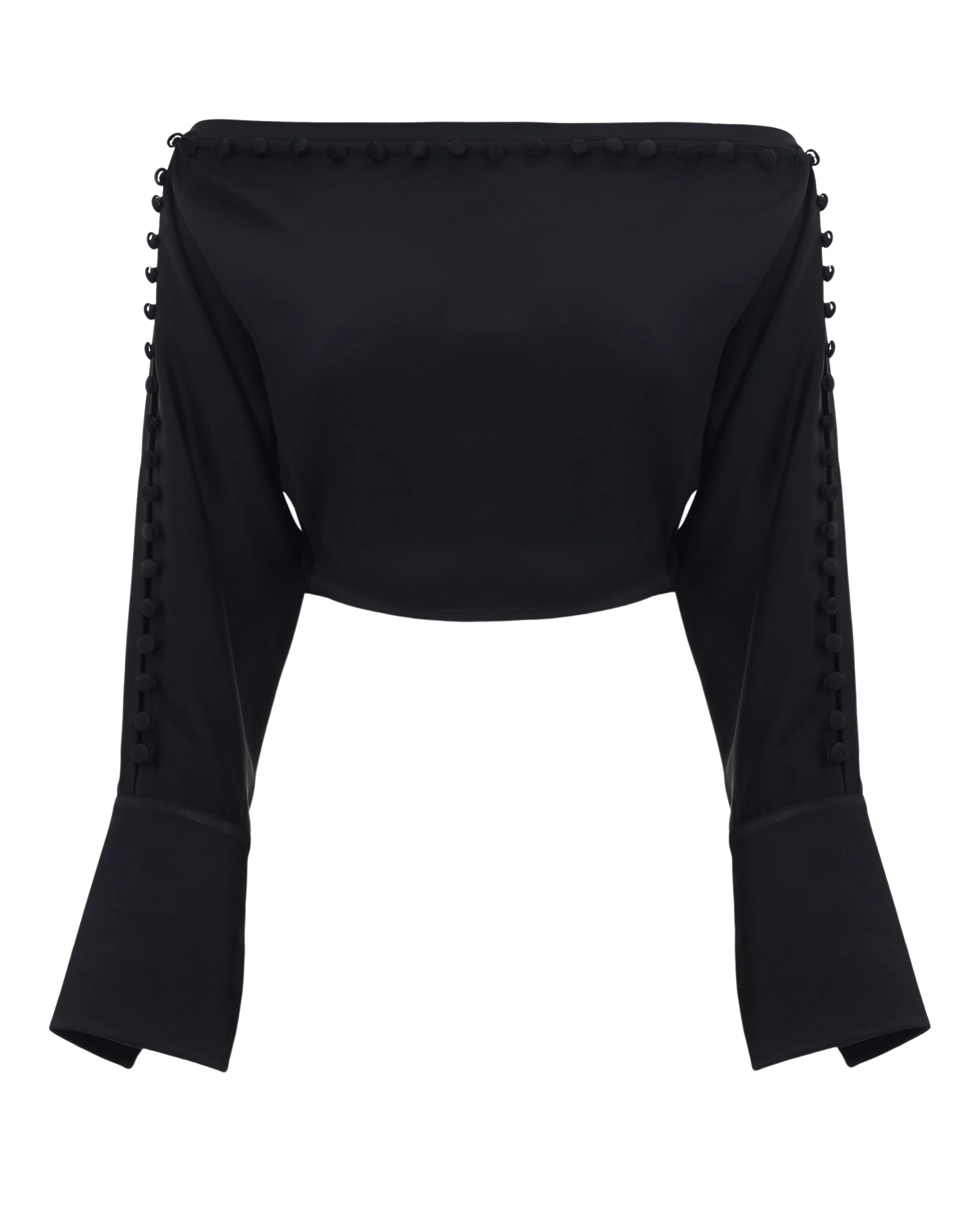 Taller-Marmo-Mila-Blouse-In-Black-scaled46698_nobg Black Feather Top luxury Clothing from Luxury Handbags Marketplace
