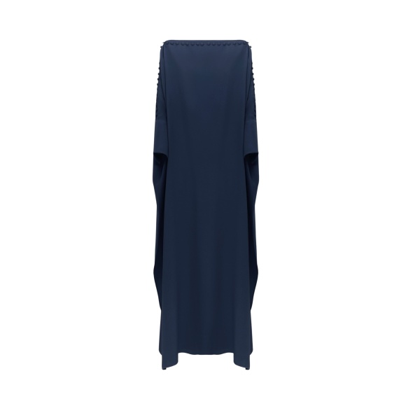 Blue Feather Dress luxury Clothing from  Luxury Handbags Marketplace