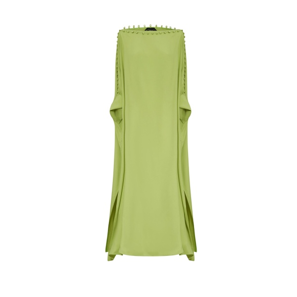 Green Feather Dress luxury Clothing from  Luxury Handbags Marketplace