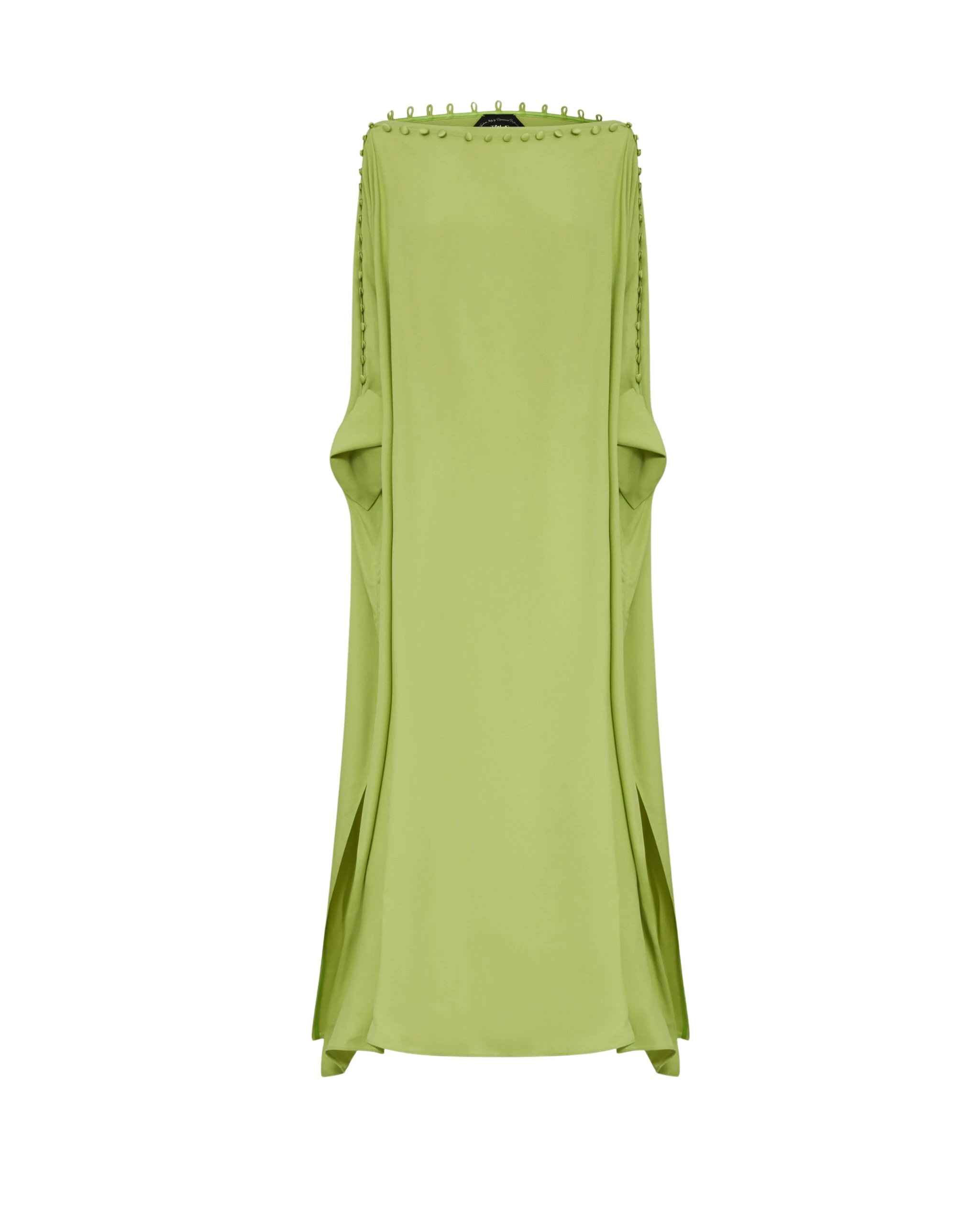 Taller-Marmo-Mila-Kaftan-In-Lime-scaled60233_nobg Green Feather Dress luxury Clothing from Luxury Handbags Marketplace