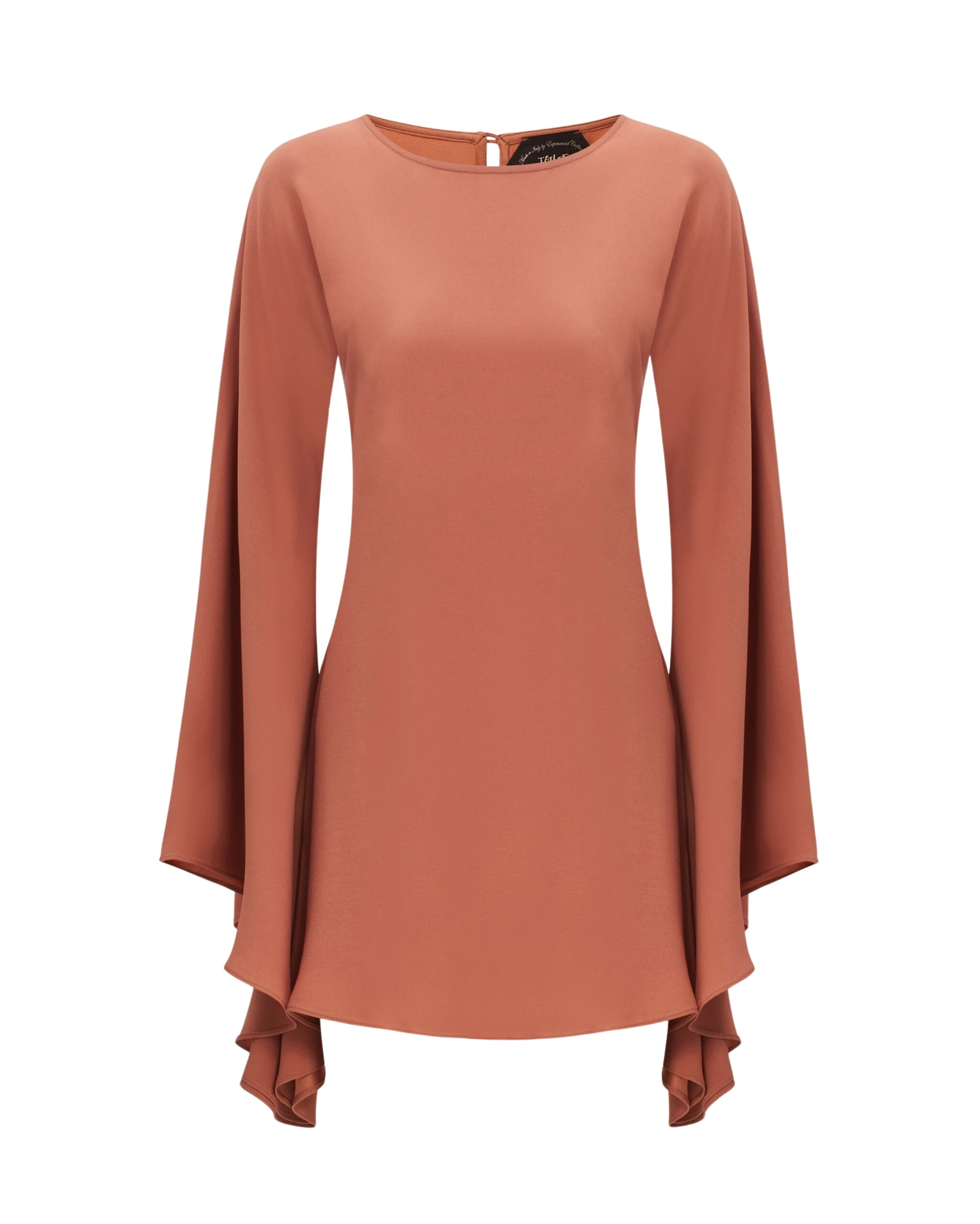 Taller-Marmo-Mini-Moonbar-Dress-In-Terracotta-scaled94573_nobg Brown Feather Dress luxury Clothing from Luxury Handbags Marketplace