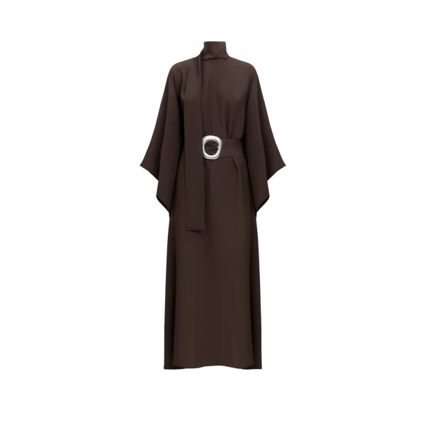 Brown Feather Dress luxury Clothing from  Luxury Handbags Marketplace