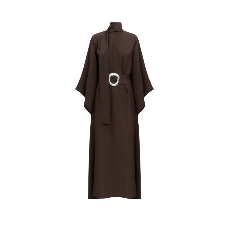 Brown Feather Dress luxury Clothing from  Luxury Handbags Marketplace
