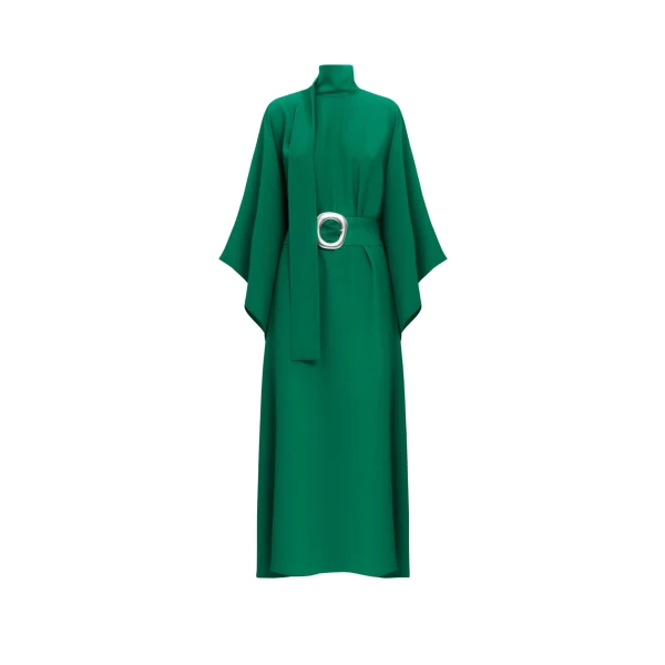 Green Feather Dress luxury Clothing from  Luxury Handbags Marketplace
