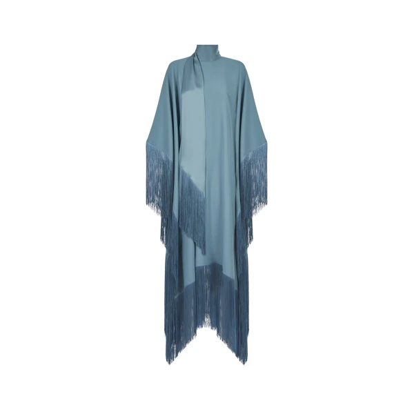 Blue Feather Dress luxury Clothing from  Luxury Handbags Marketplace