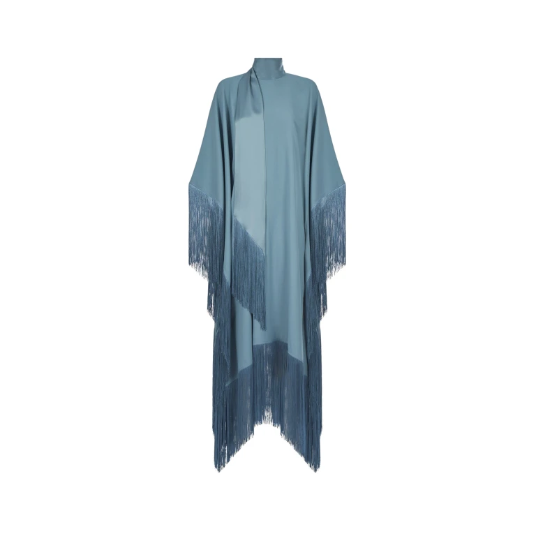Blue Feather Dress luxury Clothing from  Luxury Handbags Marketplace