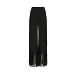 Black Feather Pant luxury Clothing from  Luxury Handbags Marketplace