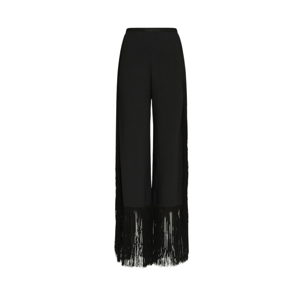 Black Feather Pant luxury Clothing from  Luxury Handbags Marketplace
