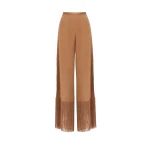 Brown Feather Pant luxury Clothing from  Luxury Handbags Marketplace