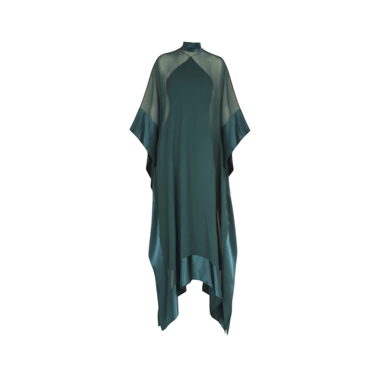 Green Feather Dress luxury Clothing from  Luxury Handbags Marketplace