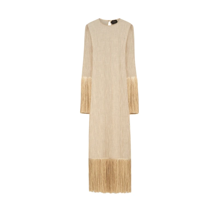 Yellow Feather Dress luxury Clothing from  Luxury Handbags Marketplace