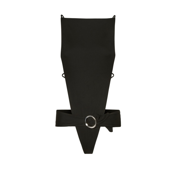 Black Feather Swimsuit luxury Beachwear from  Luxury Handbags Marketplace