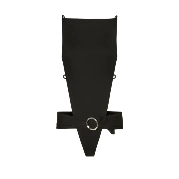 Black Feather Swimsuit luxury Beachwear from  Luxury Handbags Marketplace