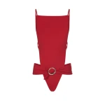 Red Feather Swimsuit luxury Beachwear from  Luxury Handbags Marketplace