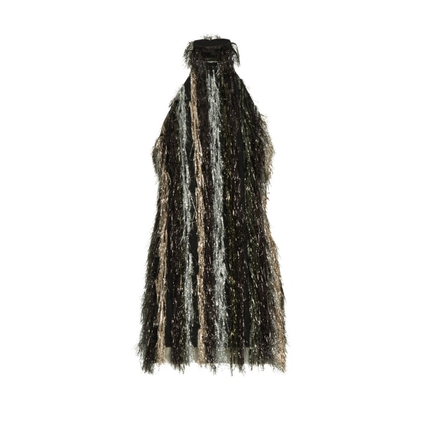 Multicolour Feather Dress luxury Clothing from  Luxury Handbags Marketplace