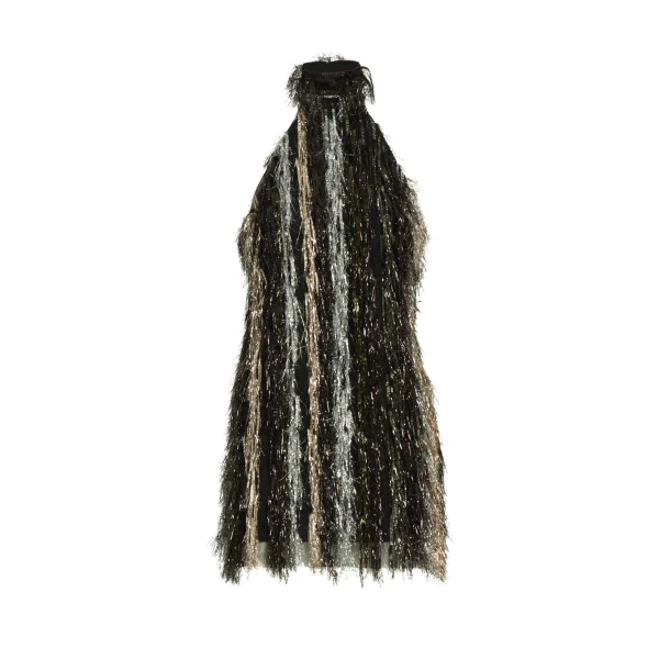 Multicolour Feather Dress luxury Clothing from  Luxury Handbags Marketplace