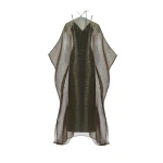 Metallic Feather Dress luxury Clothing from  Luxury Handbags Marketplace
