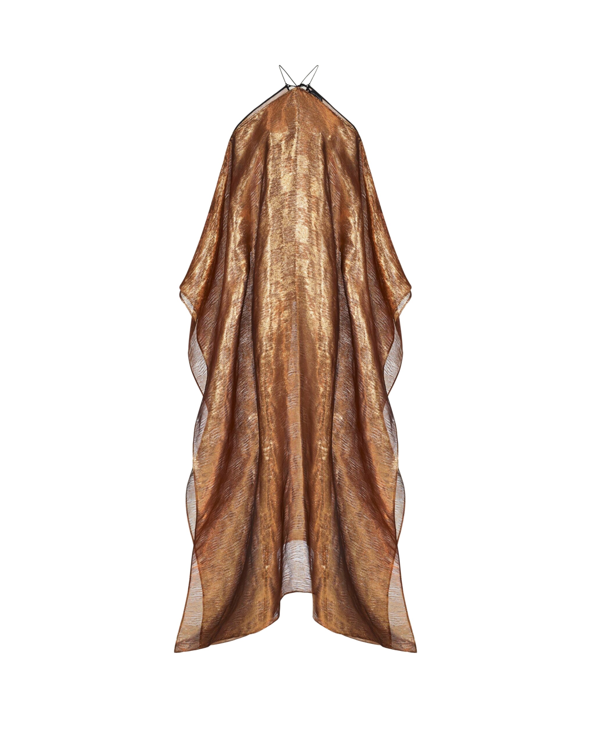 Taller Marmo Sza Sza Metallic Kaftan In Gold
