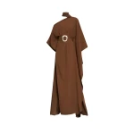 Taller-Marmo-Taylor-Kaftan-In-Fume-scaled24568_nobg Brown Feather Dress luxury Clothing from Luxury Handbags Marketplace