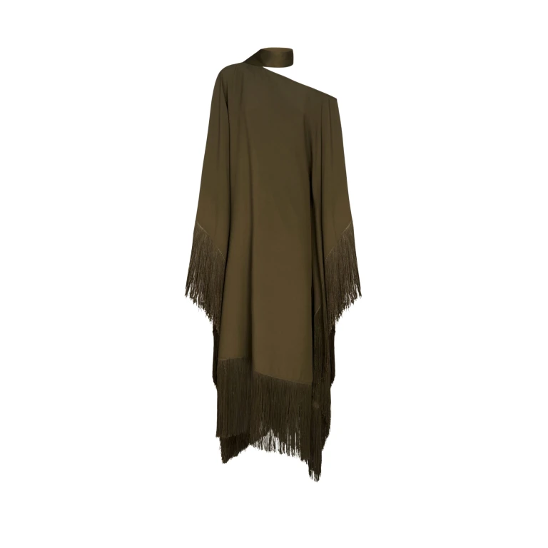 Green Feather Dress luxury Clothing from  Luxury Handbags Marketplace