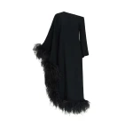 Black Feather Dress luxury Clothing from  Luxury Handbags Marketplace