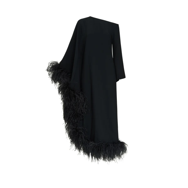 Black Feather Dress luxury Clothing from  Luxury Handbags Marketplace