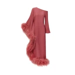 Red Feather Dress luxury Clothing from  Luxury Handbags Marketplace