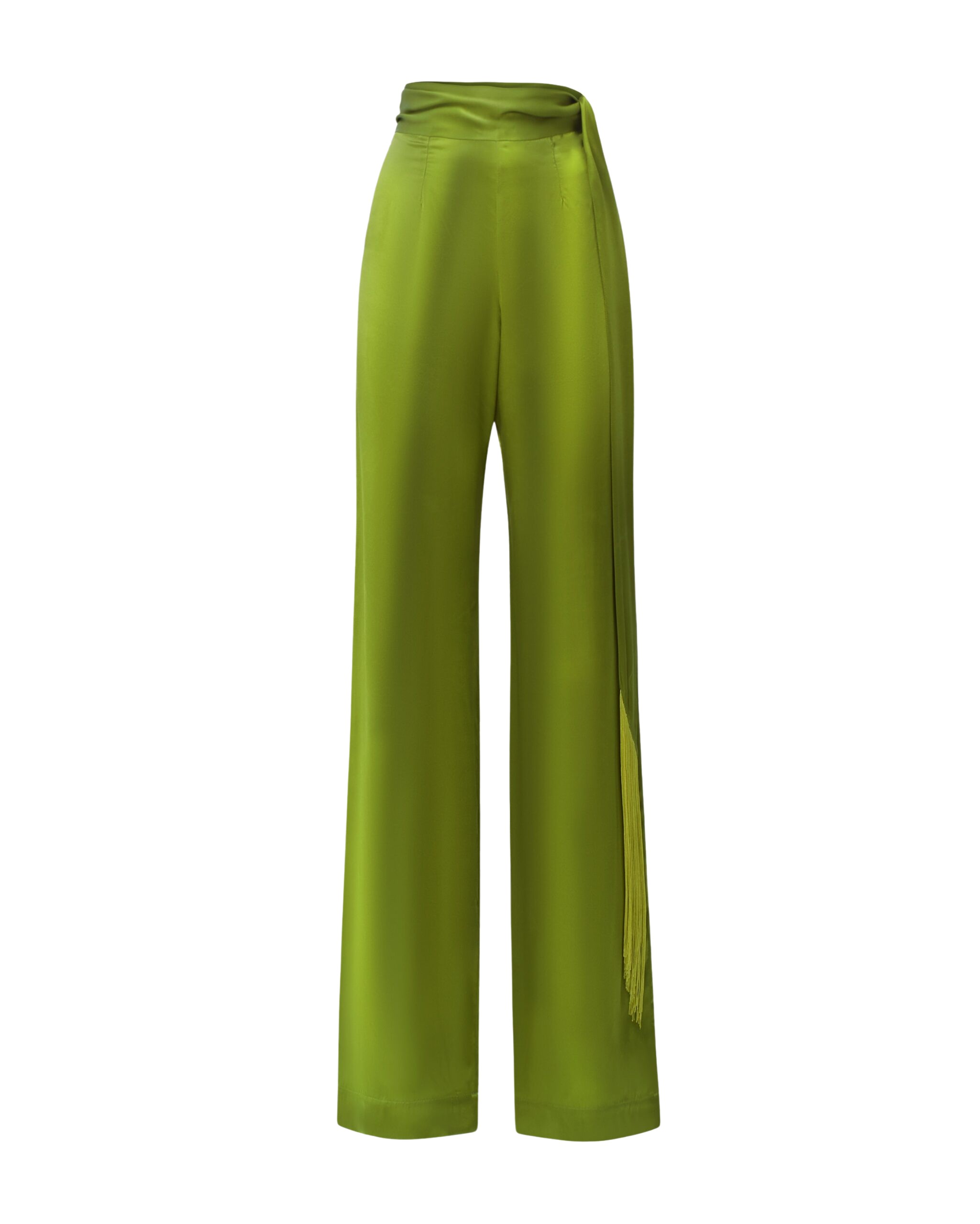 Taller Marmo Verdi Satin Pants In Agave
