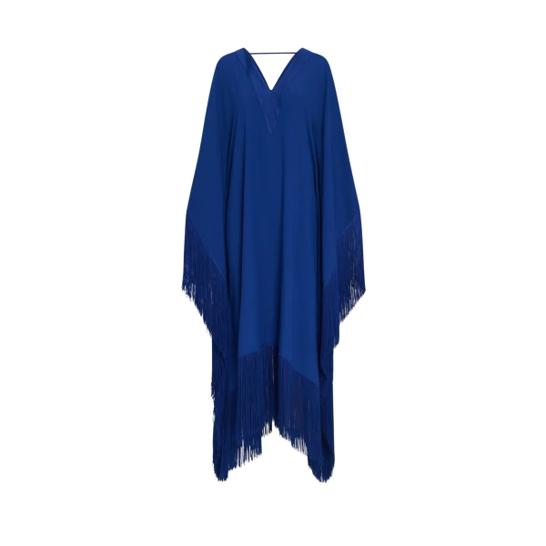 Blue Feather Dress luxury Clothing from  Luxury Handbags Marketplace