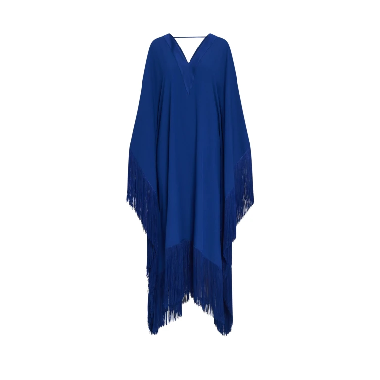 Blue Feather Dress luxury Clothing from  Luxury Handbags Marketplace