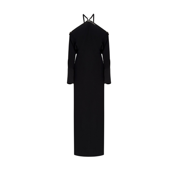 Black Feather Dress luxury Clothing from  Luxury Handbags Marketplace