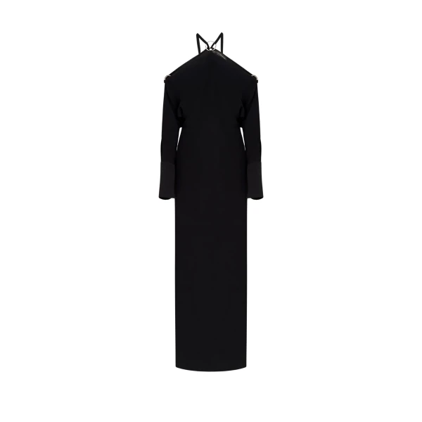 Black Feather Dress luxury Clothing from  Luxury Handbags Marketplace