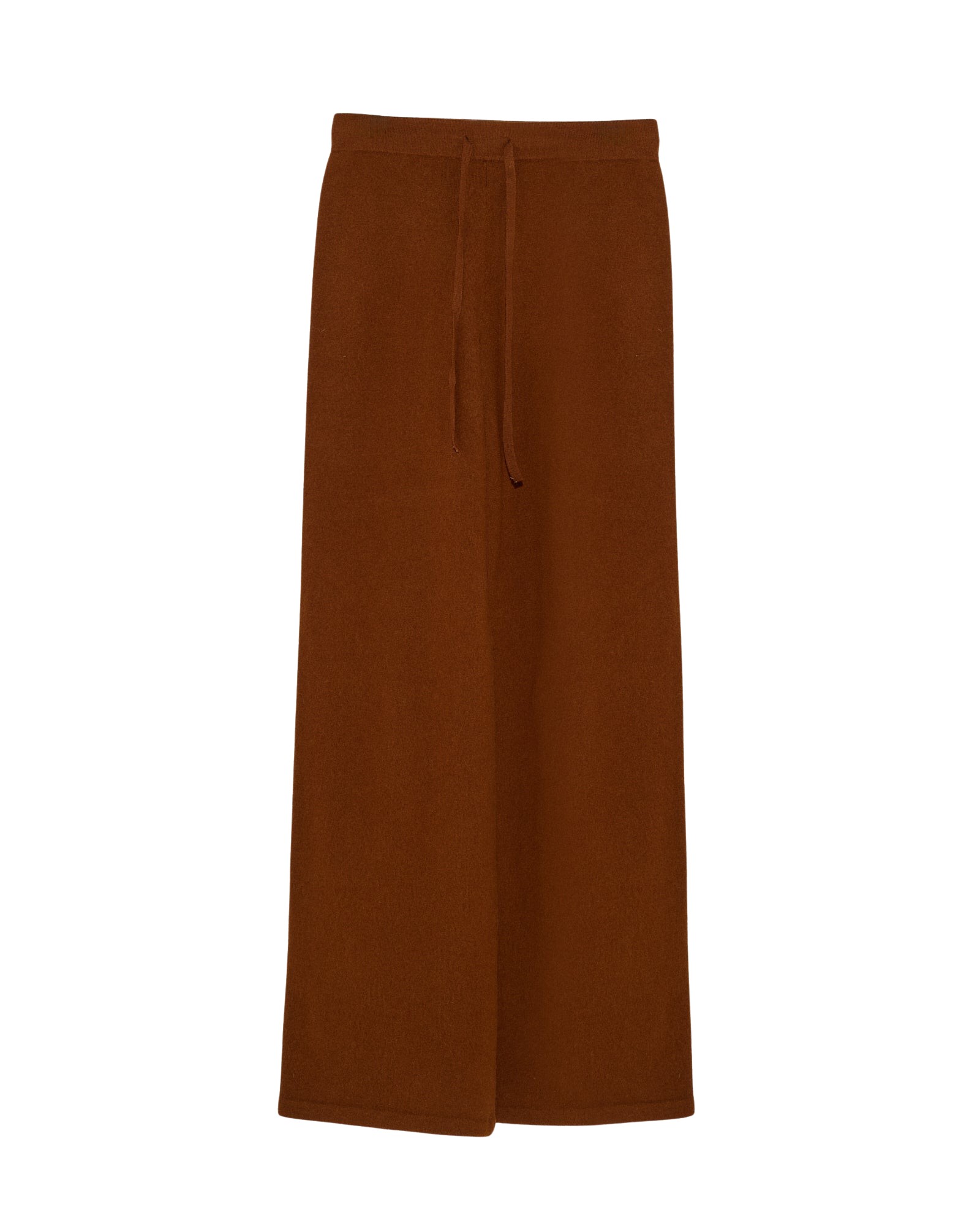 Yves Salomon Merino Knit Wide Leg Trousers