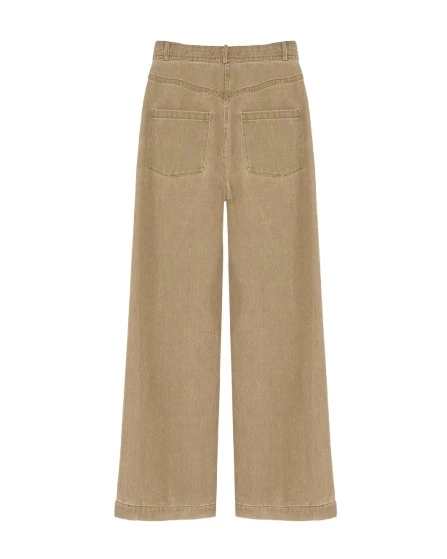 Yves-Salomon-Wide-Leg-Denim-Pants92982_nobg Yves Salomon Pant luxury Clothing from Luxury Handbags Marketplace