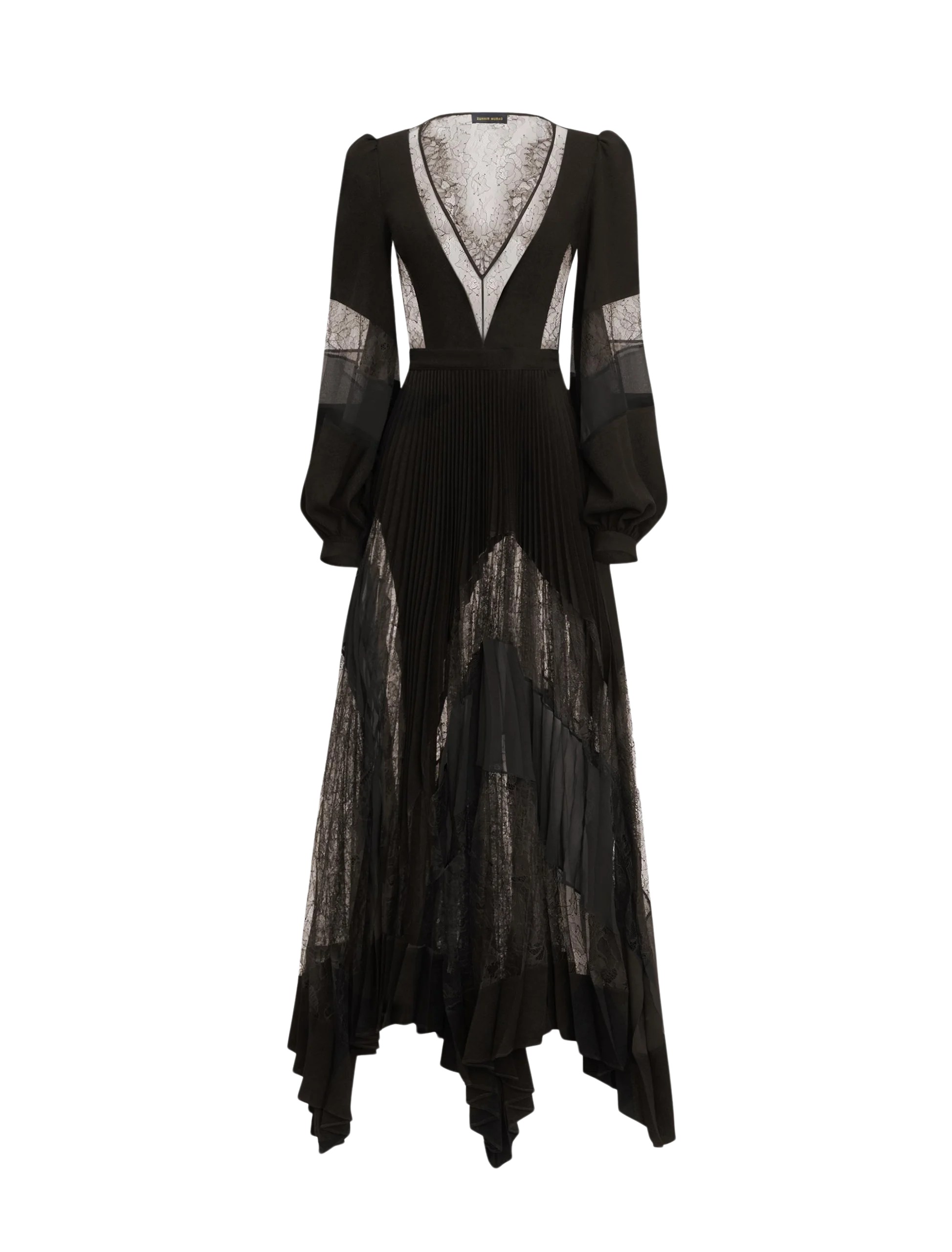 Zuhair Murad Asymmetric Midi Dress