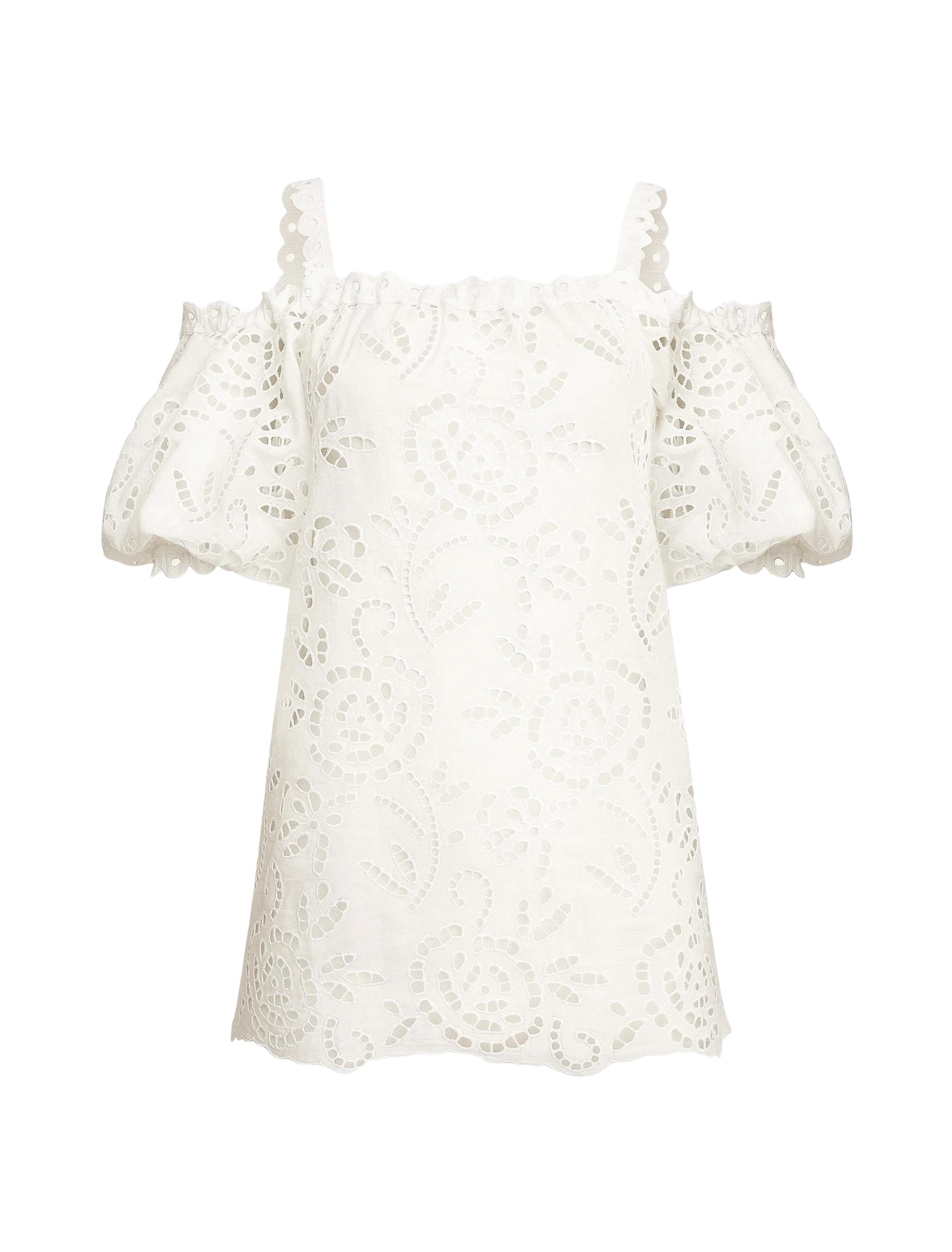 Zuhair Murad Broderie Anglaise Blouse