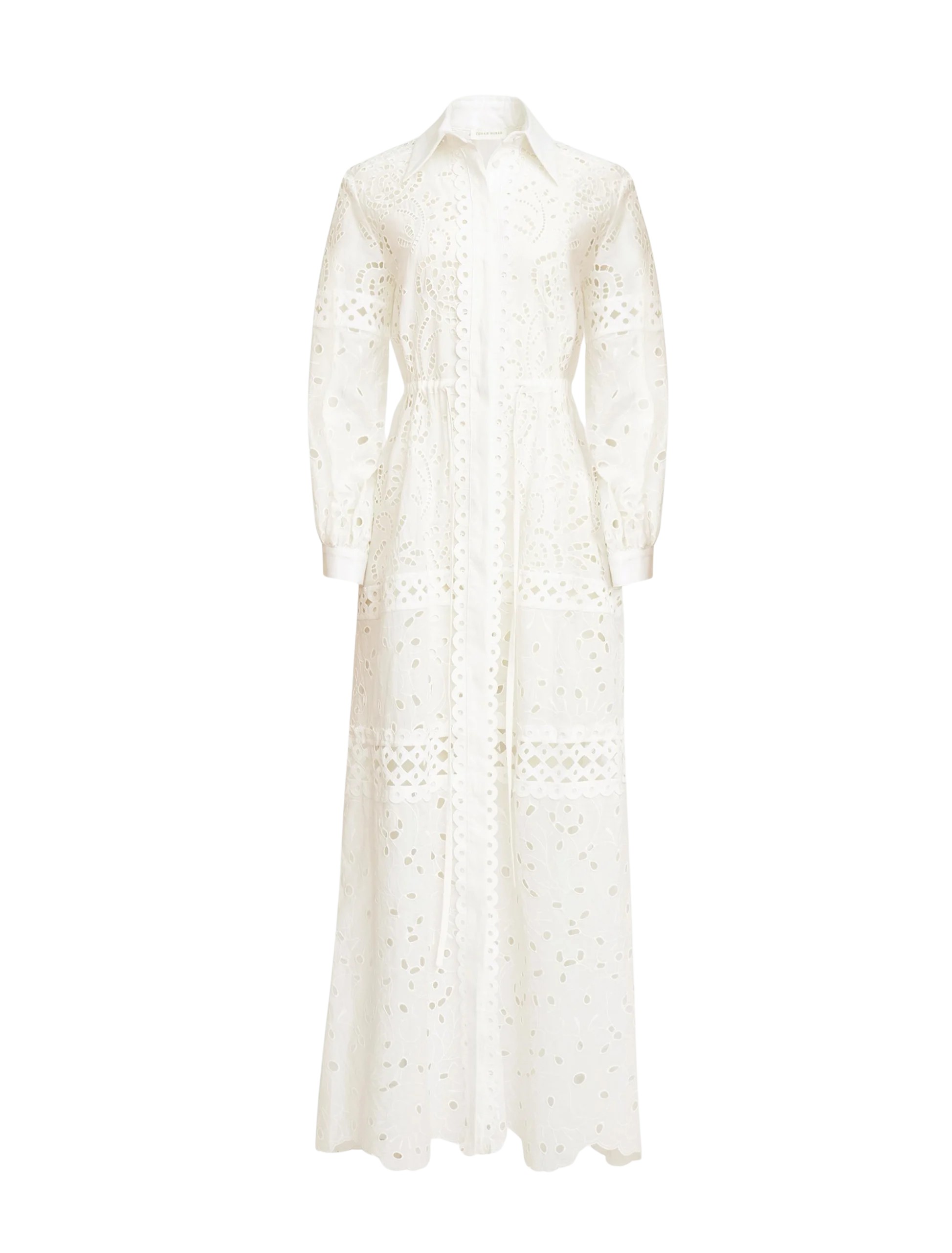 Zuhair Murad Broderie Anglaise Dress