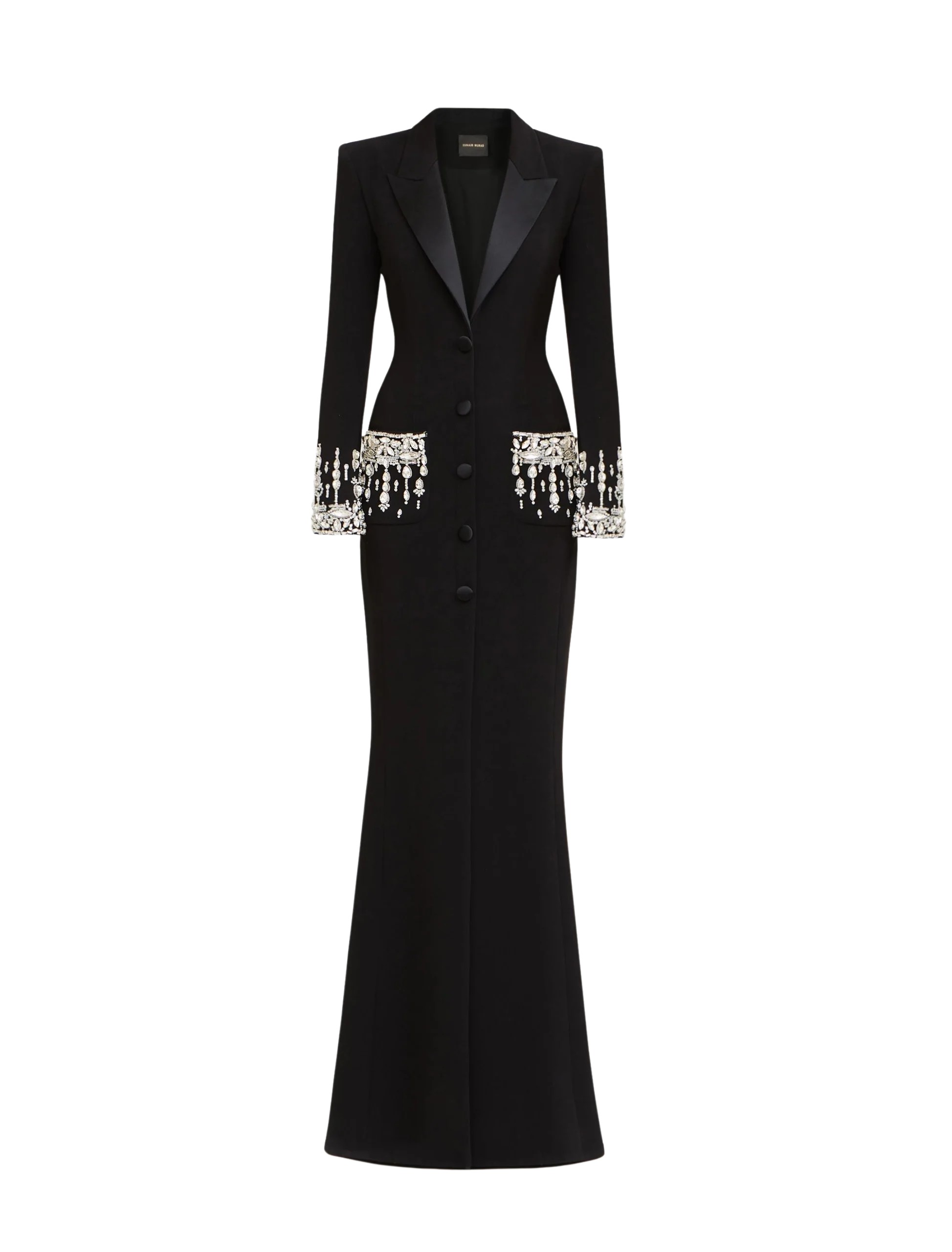 Zuhair Murad Cady Blazer-Like Long Dress