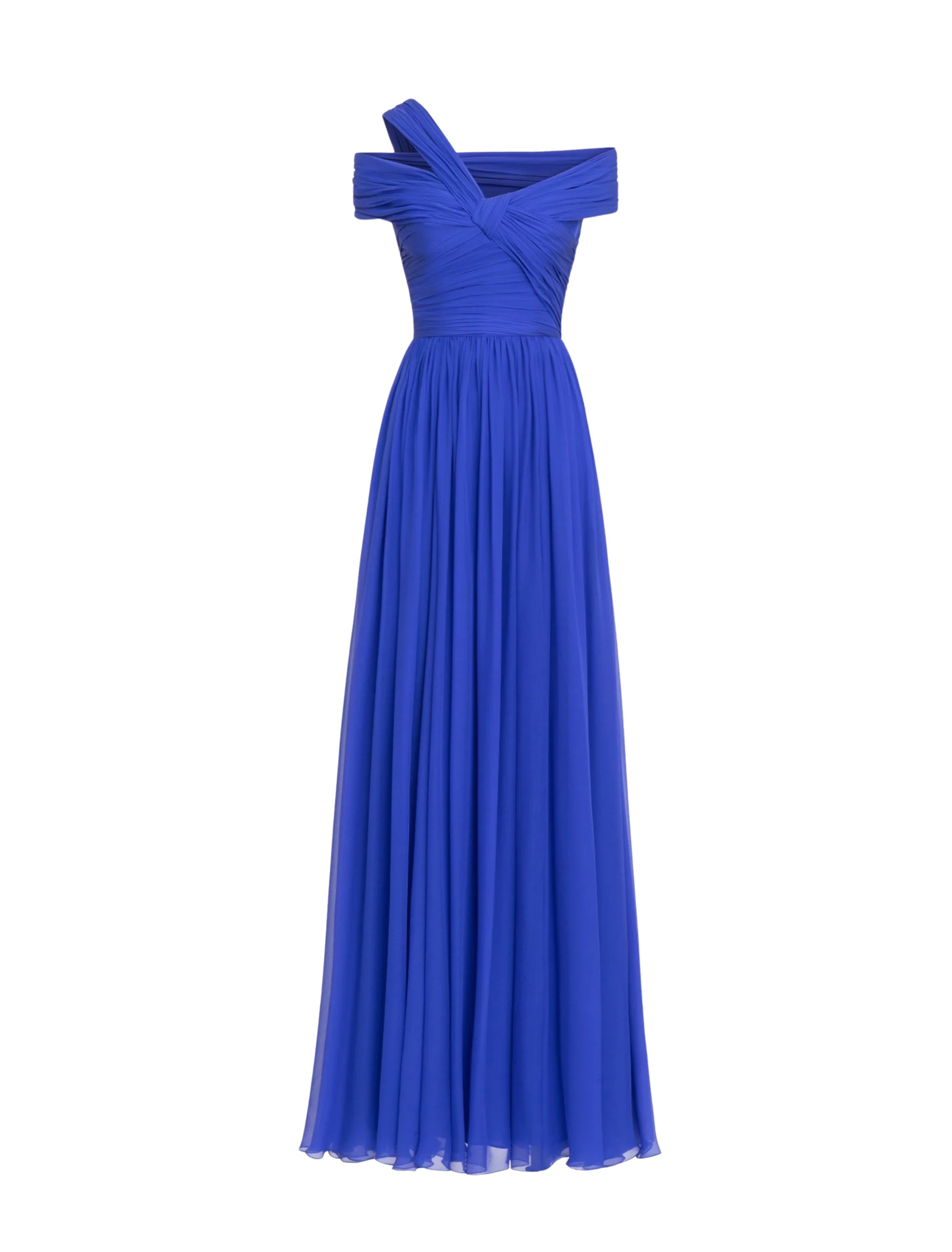 Zuhair Murad Chiffon Draped Dress