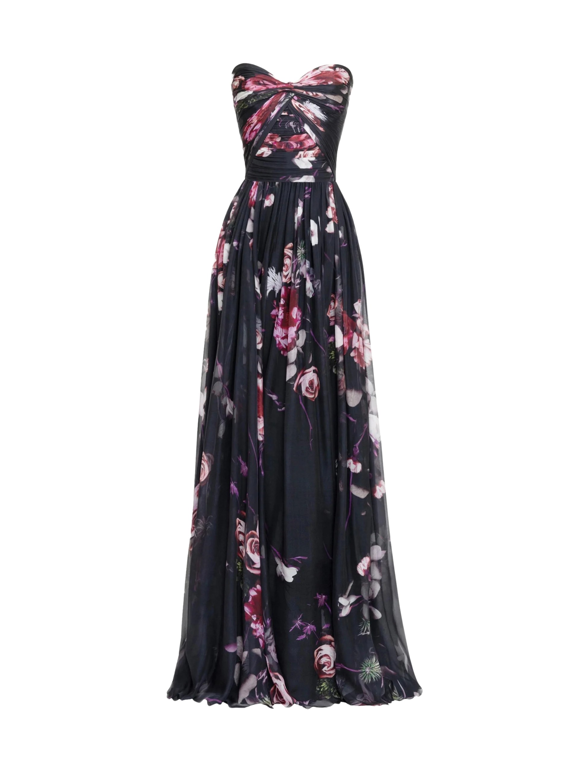 Zuhair Murad Chiffon Flared Dress