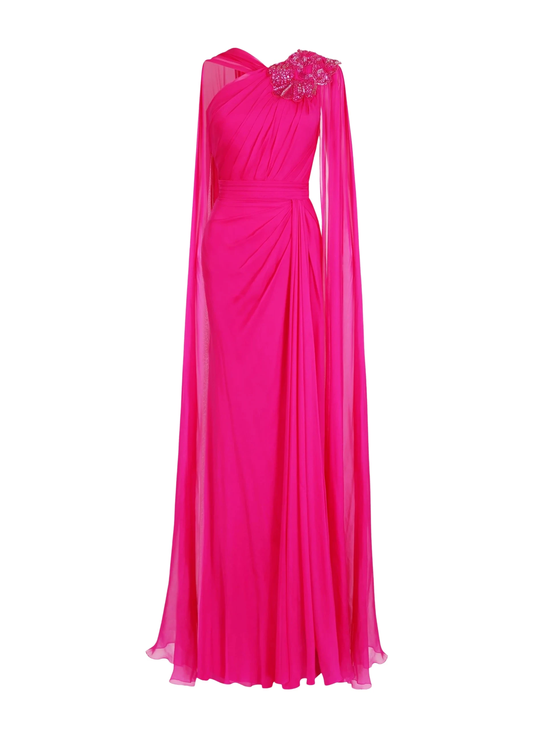 Zuhair-Murad-Chiffon-One-Sleeve-Long-Dress-scaled98931_nobg Zuhair Murad Dresses luxury Clothing from Luxury Handbags Marketplace