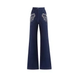 Zuhair-Murad-Denim-Embroidered-Trousers-scaled26785_nobg Zuhair Murad Pants luxury Clothing from Luxury Handbags Marketplace