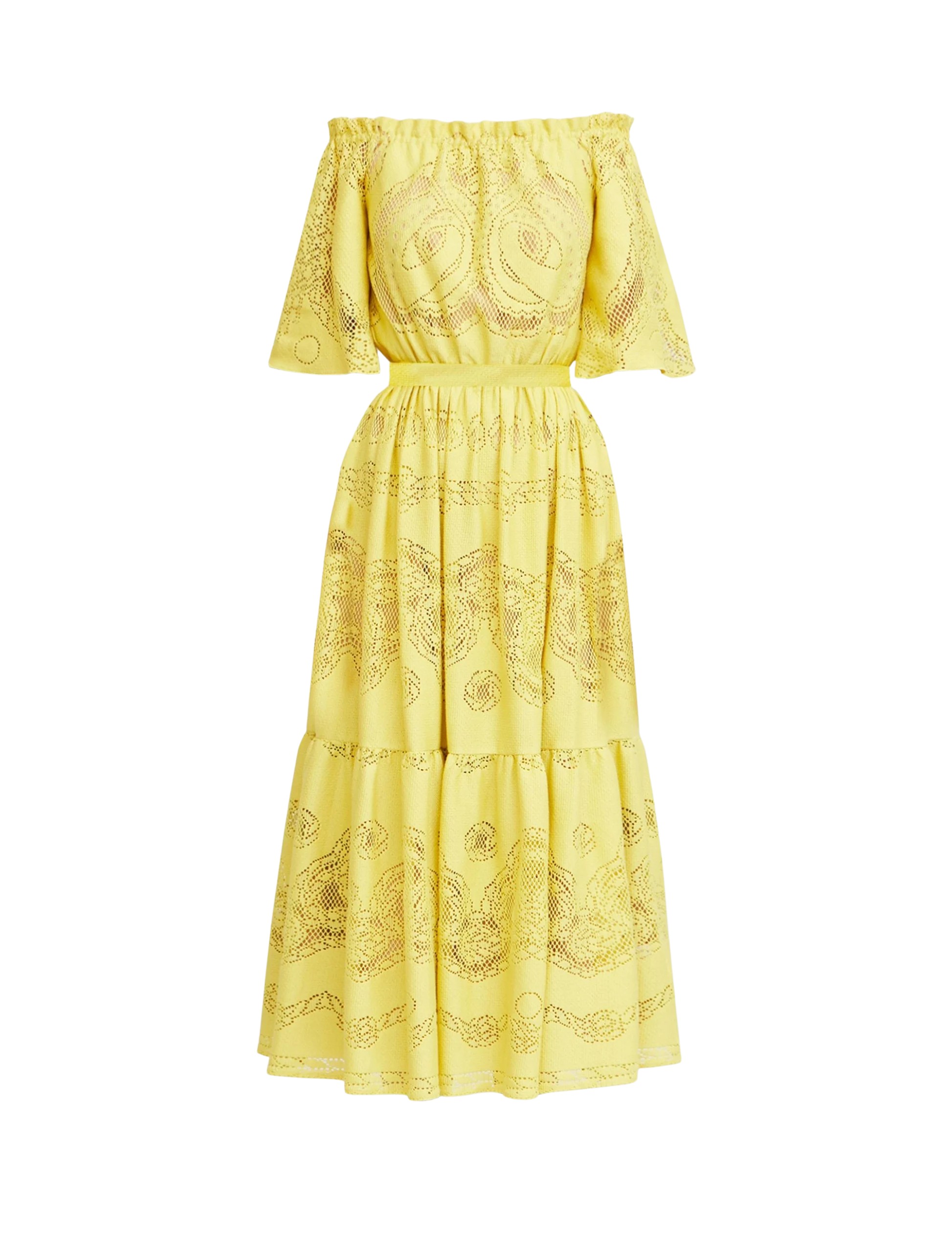 Zuhair Murad Lace Midi Dress