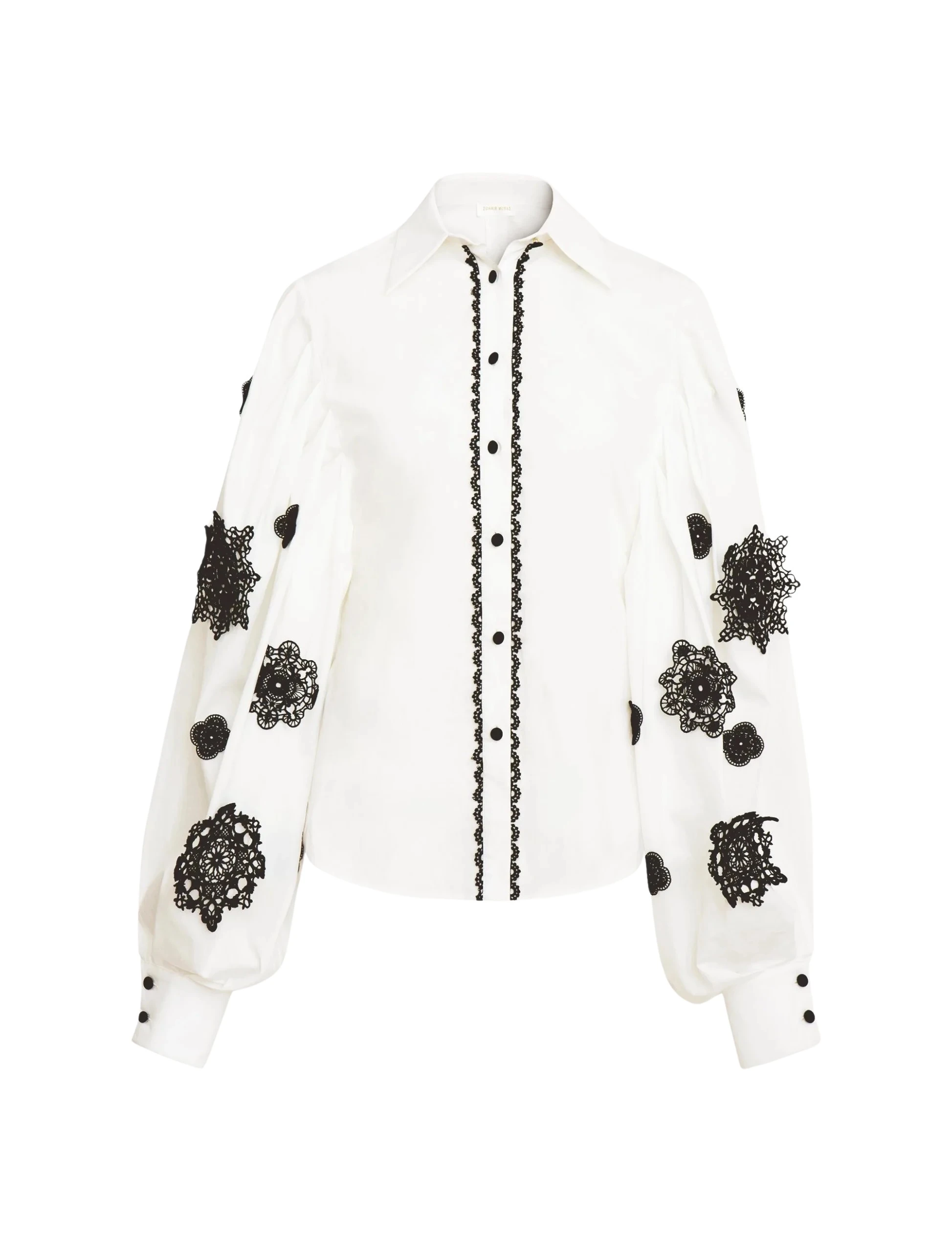 Zuhair-Murad-Popeline-Lace-Shirt-scaled90062_nobg Zuhair Murad Tops luxury Clothing from Luxury Handbags Marketplace
