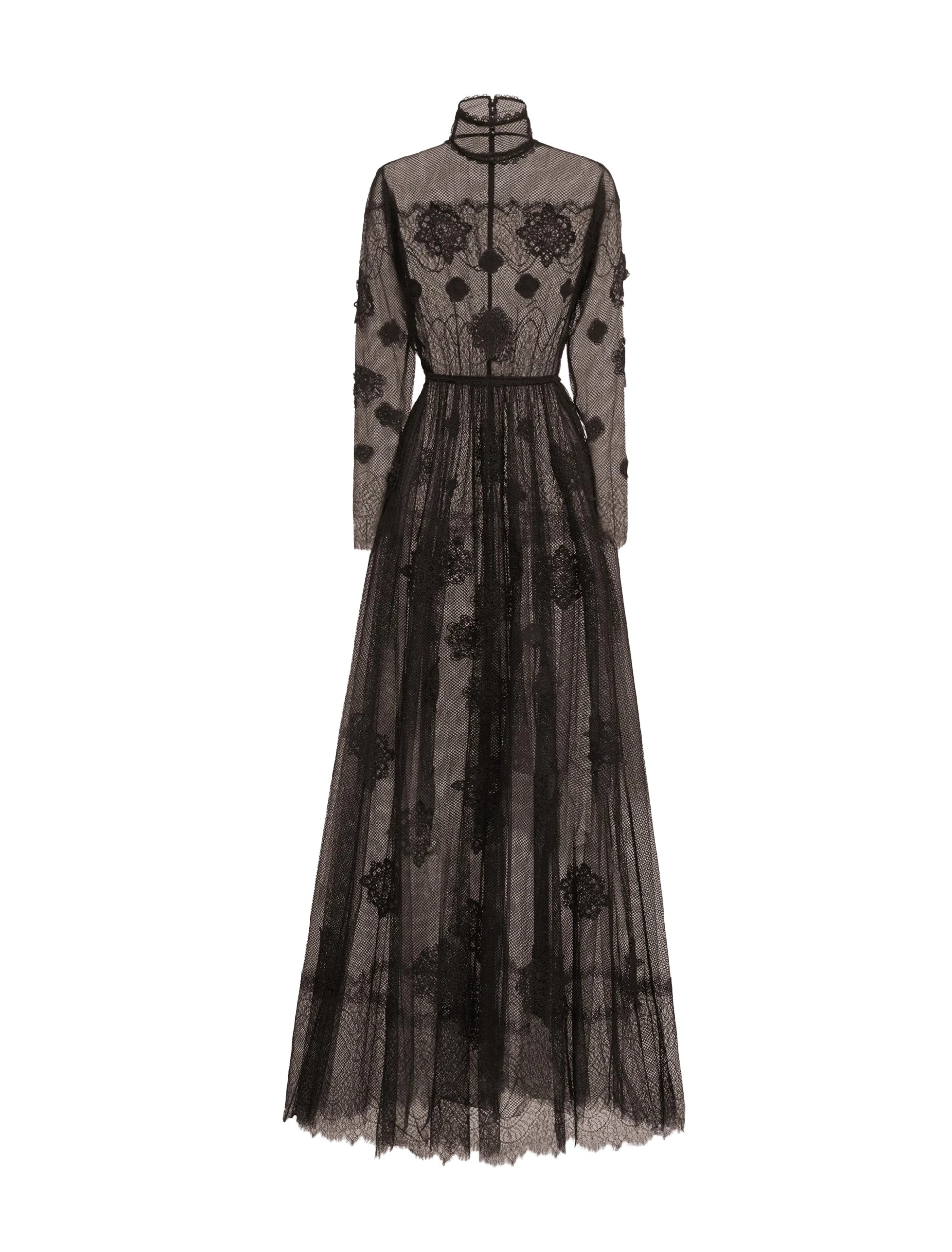Zuhair Murad Resille & Lace Dress
