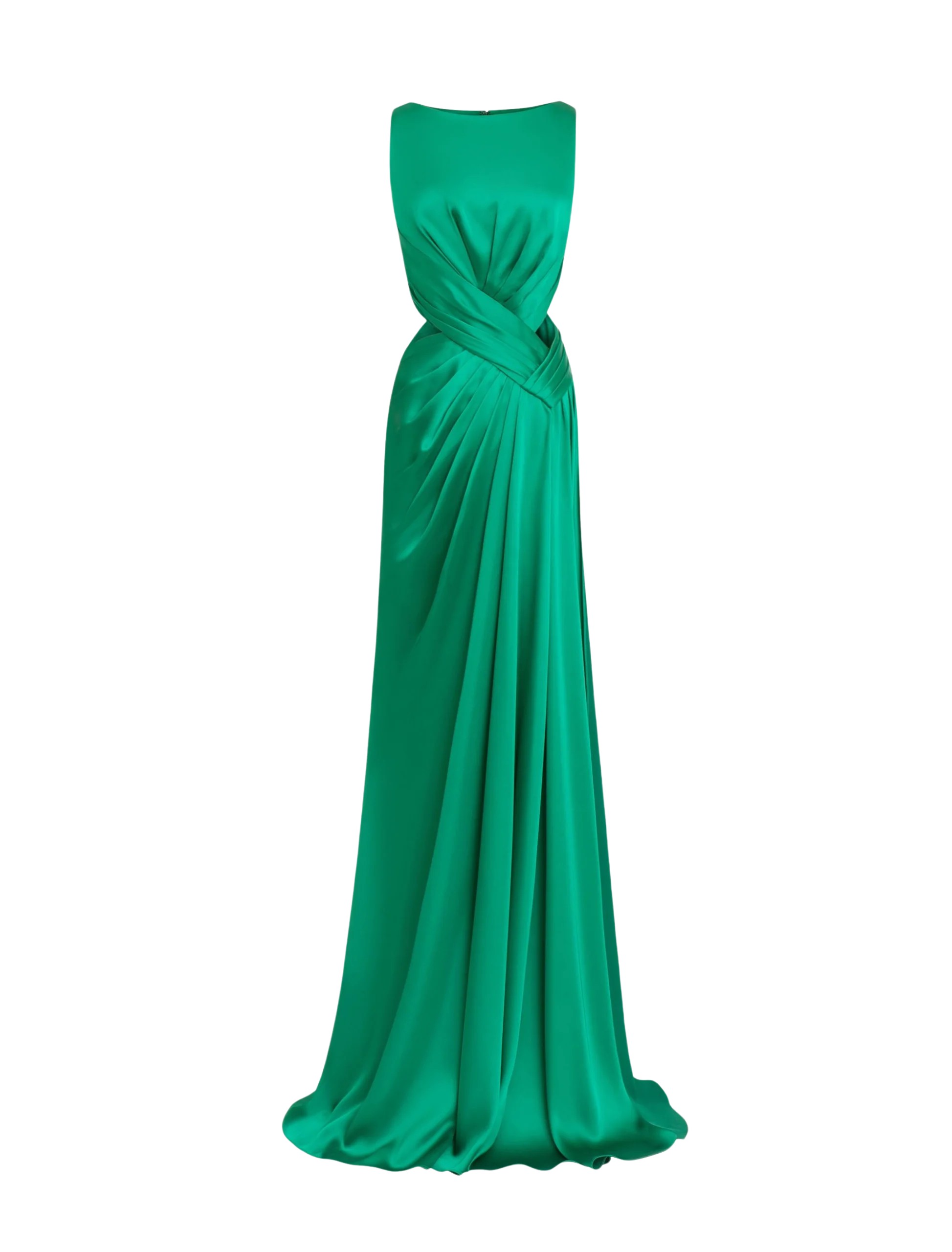 Zuhair Murad Satin Long Dress