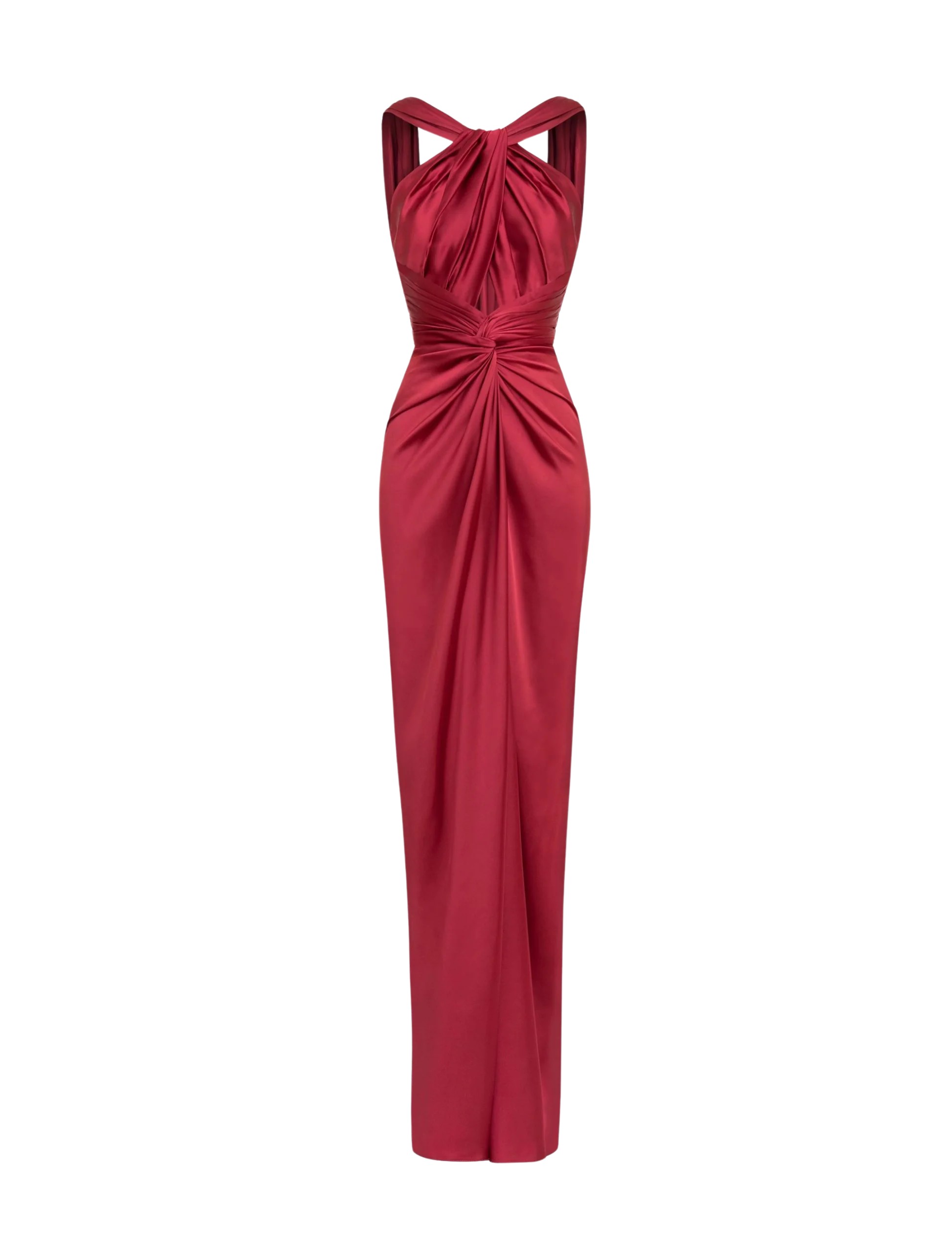 Zuhair Murad Satin Long Dress